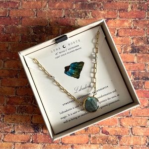 Luna Norte ~ Labradorite necklace
